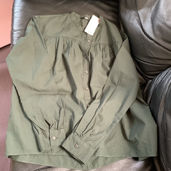 Unique Women Long Sleeve Shirt, Size S - Picture 3 of 5